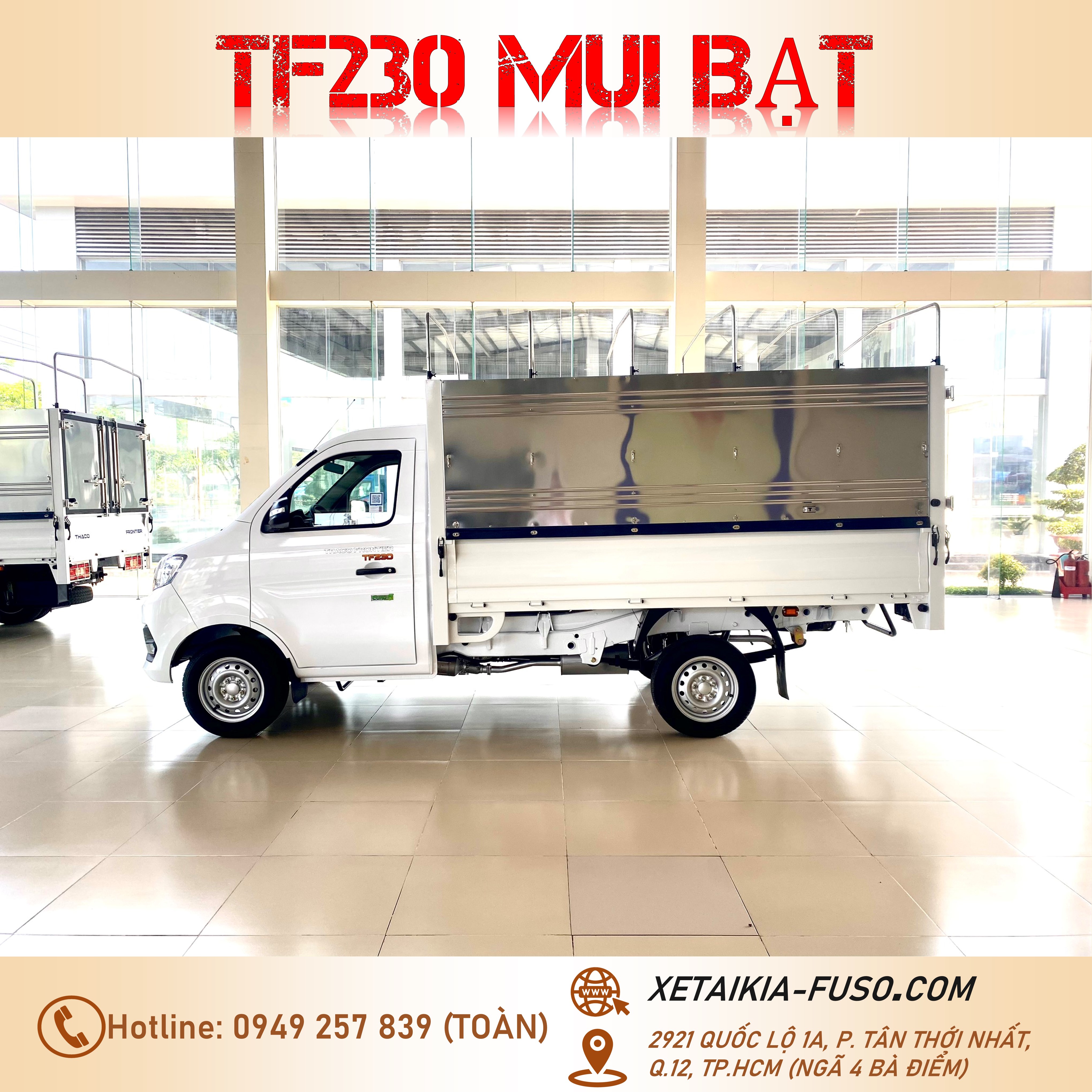 FRONTIER TF230 THÙNG MUI BẠT