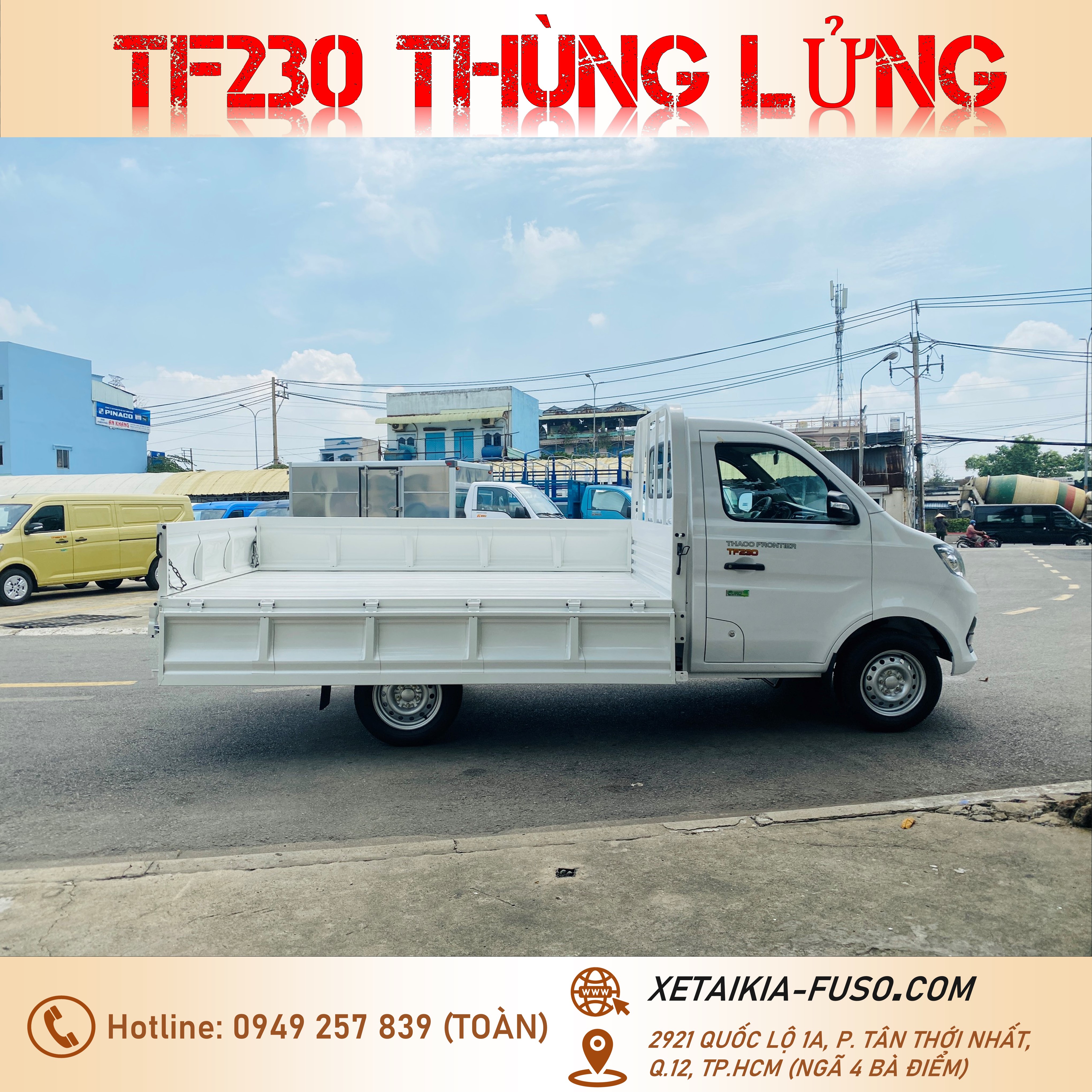 FRONTIER TF230 THÙNG LỬNG