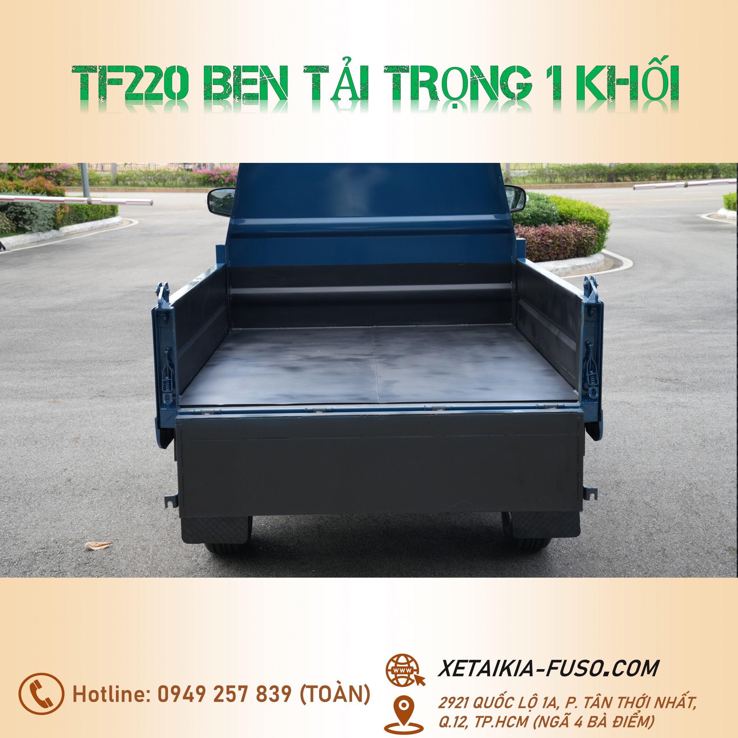 FRONTIER TF220 THÙNG BEN